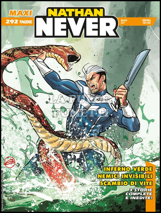 MAXI NATHAN NEVER #    17: INFERNO VERDE E ALTRE STORIE